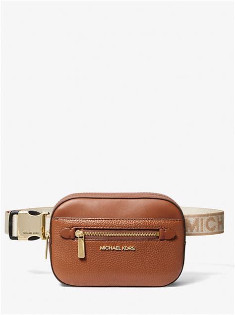 Jet Set Small Pebbled Leather Belt Bag 